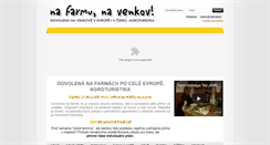 Desktop Screenshot of nafarmu.cz